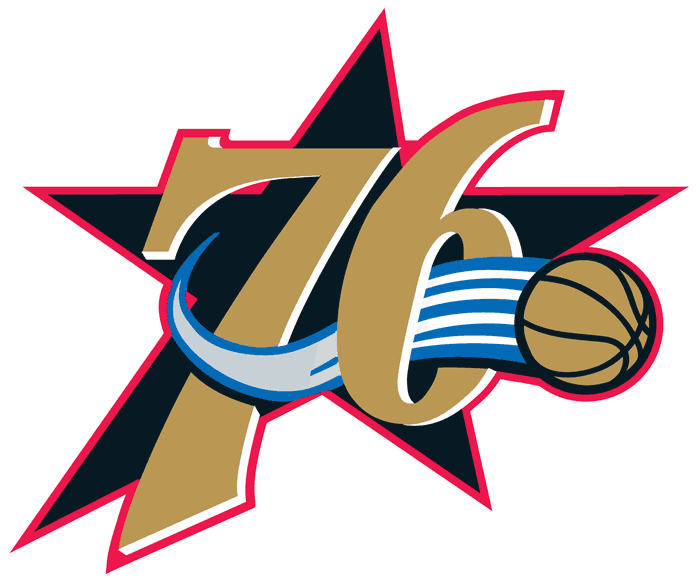 Philadelphia 76ers 1997-2009 Alternate Logo DIY iron on transfer (heat transfer)